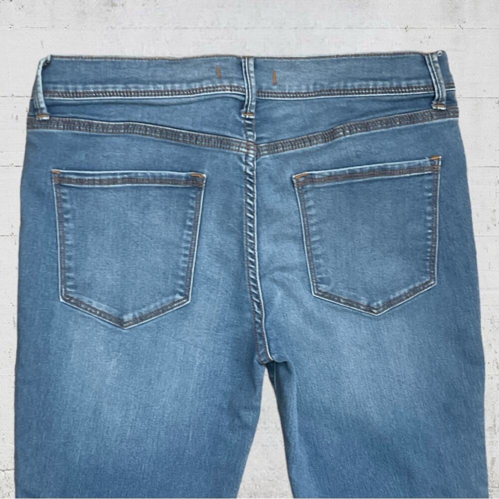 Free People Woman’s Skinny Stretch Jean Medium Blue Denim Size 29 - Picture 4 of 9